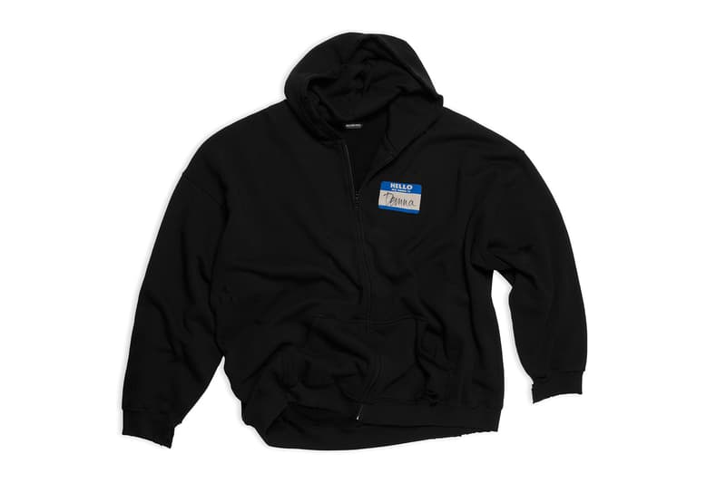 balenciaga apple music playlist my name is demna gvasalia merch limited edition t-shirts hoodies release
