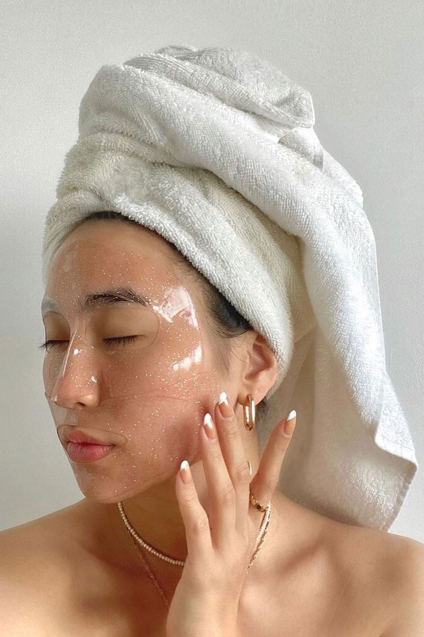 Face Mask Skincare Hair Towel Spa