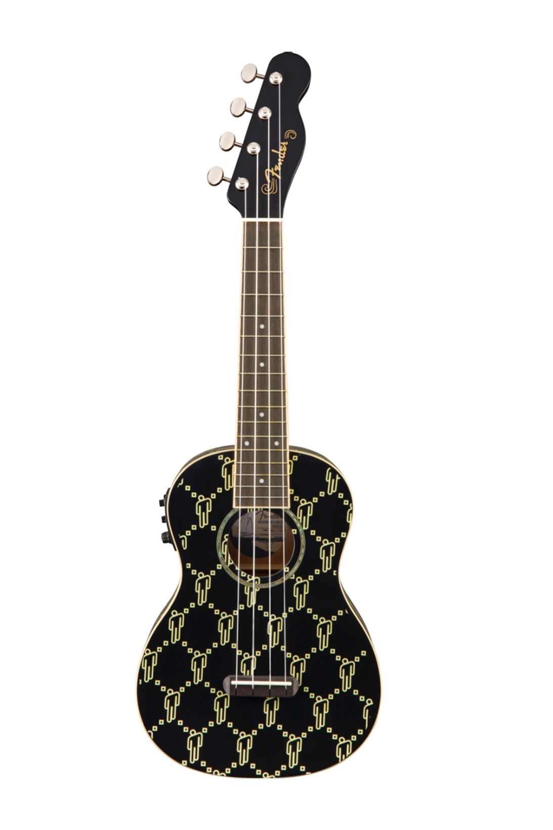 billie eilish fender ukulele artist signature series blohsh musical instrument release info