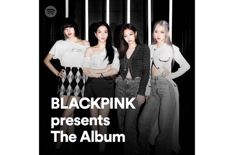 BLACKPINK Curates Exclusive Playlists for Spotify Jennie Jisoo Rose Lisa The Album Release TEaser