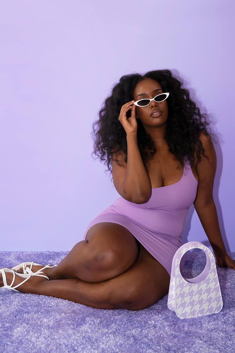 Boobie Billie Instagram Dog Fashion Influencer Style Bag Sunglasses Houndstooth Pastel Purple