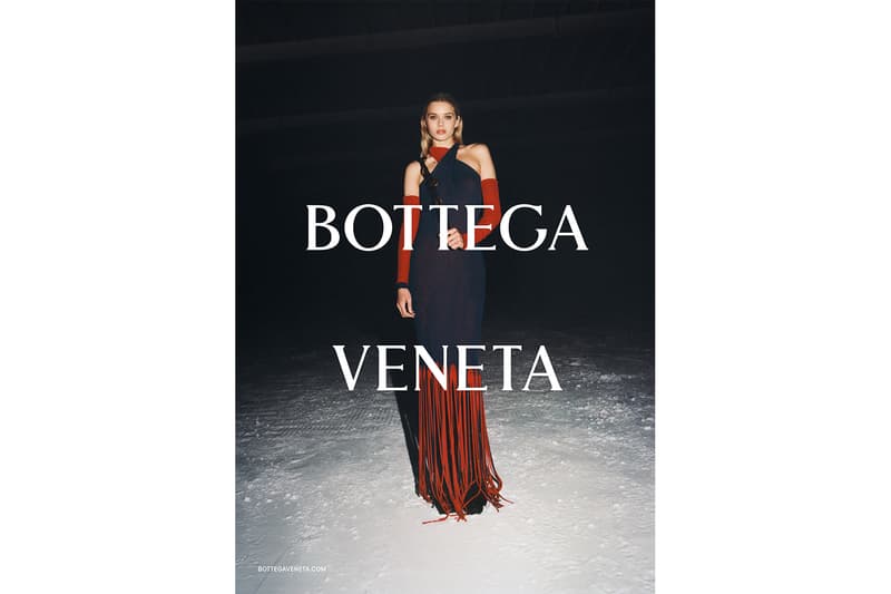 bottega veneta fall winter campaign crisscross clutch fold clasp bag lean puddle boot accessories tyrone lebon