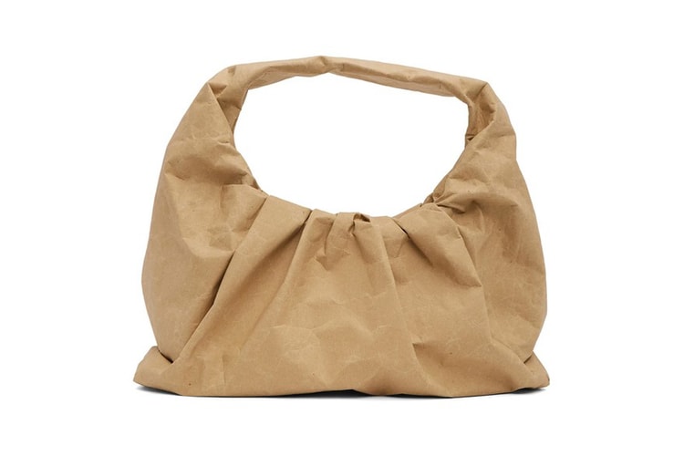 Pack Your Lunch in This Paper Version of Bottega Veneta's Shoulder Pouch