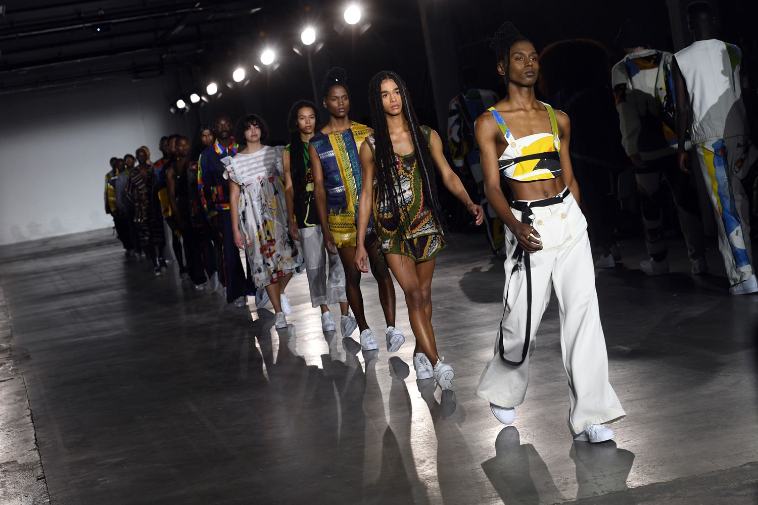black brown models diversity inclusivity creatives poc communities fashion runway show