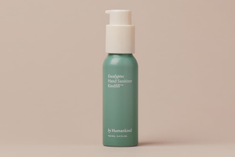 by humankind hand sanitizer sustainable eco-friendly recyclable refillable covid19 coronavirus hygiene health