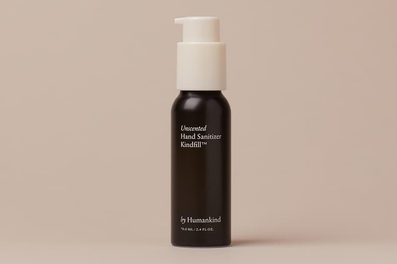by humankind hand sanitizer sustainable eco-friendly recyclable refillable covid19 coronavirus hygiene health