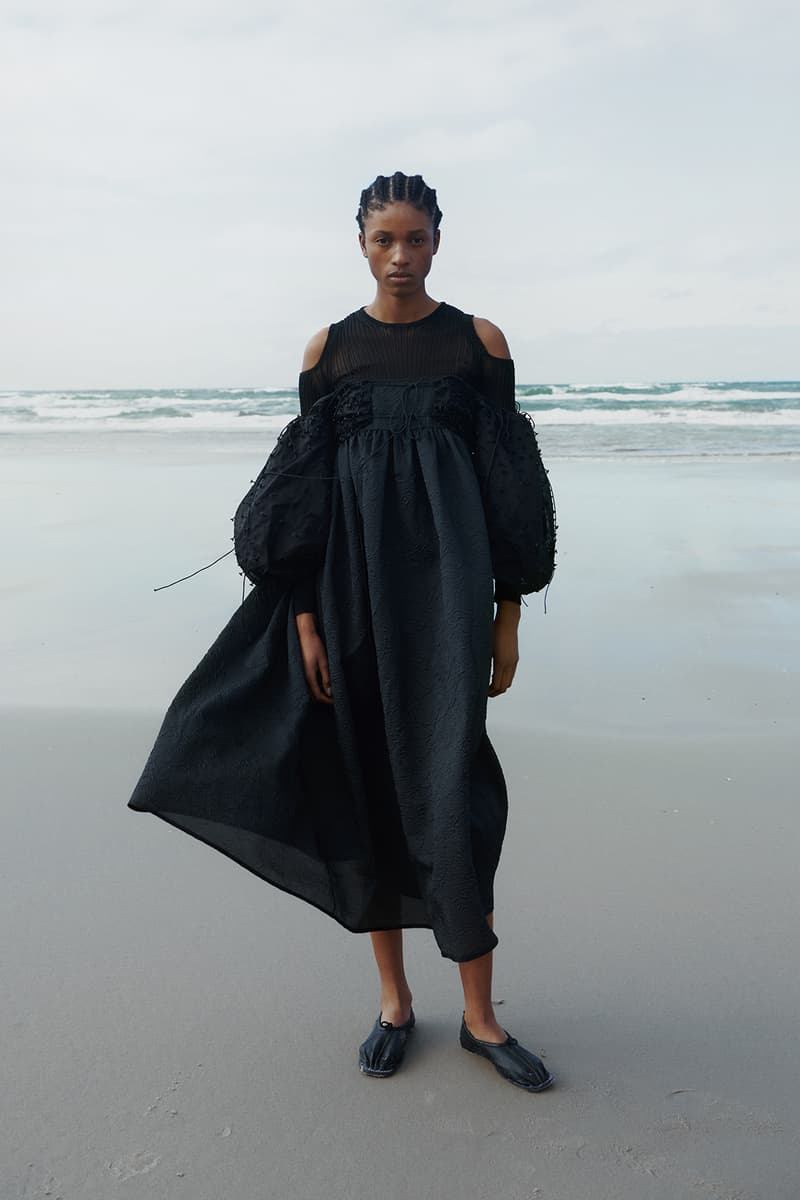 cecilie bahnsen spring summer 2021 collection paris fashion week pfw lookbook sustainable copenhagen