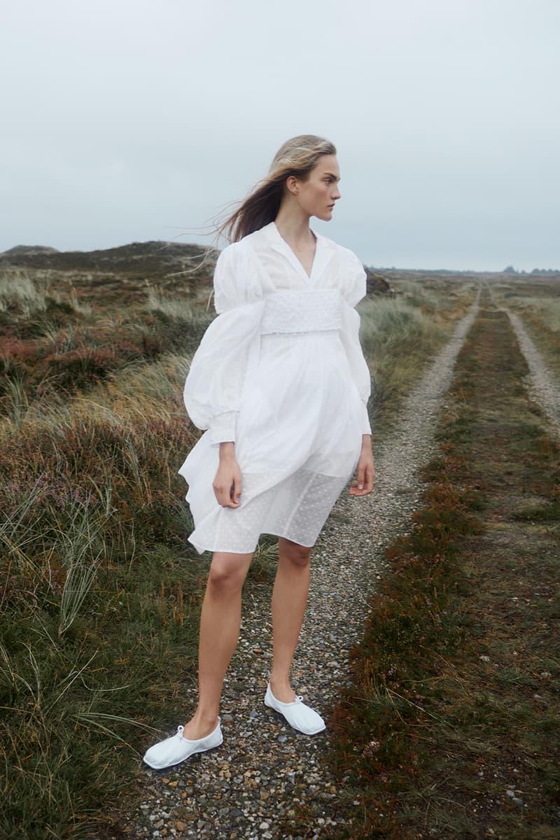 cecilie bahnsen spring summer 2021 collection paris fashion week pfw lookbook sustainable copenhagen