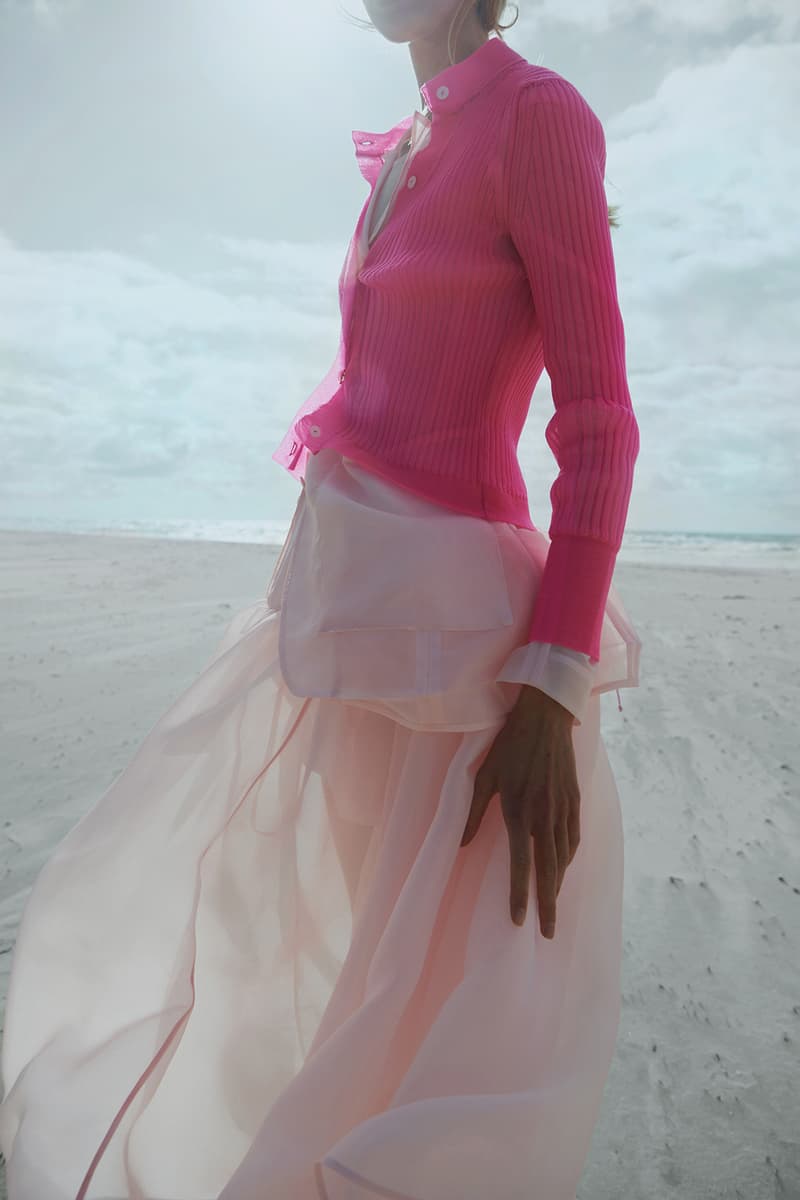cecilie bahnsen spring summer 2021 collection paris fashion week pfw lookbook sustainable copenhagen
