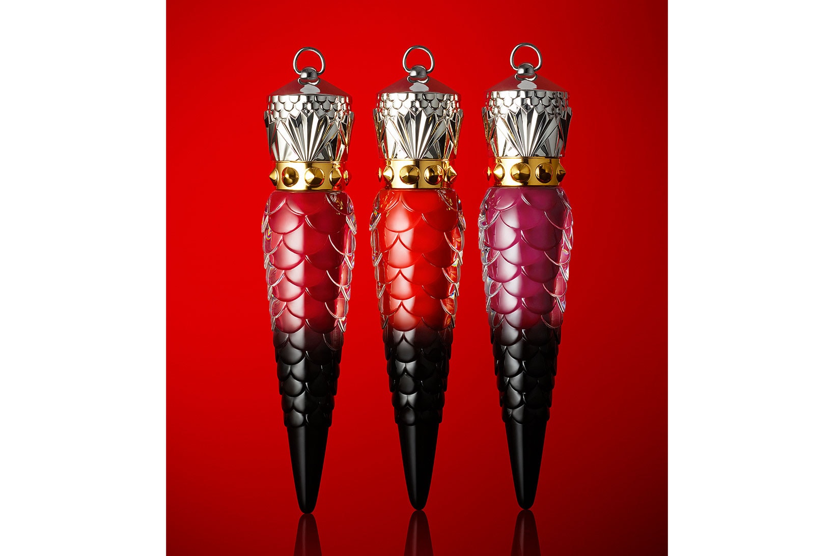 christian louboutin lipsticks nail colors lacquers matte metal fluids red cabaret release