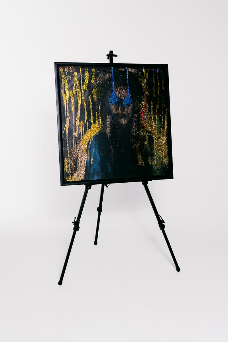christopher kane spring summer 2021 collection london fashion week ldw lookbook art paintings
