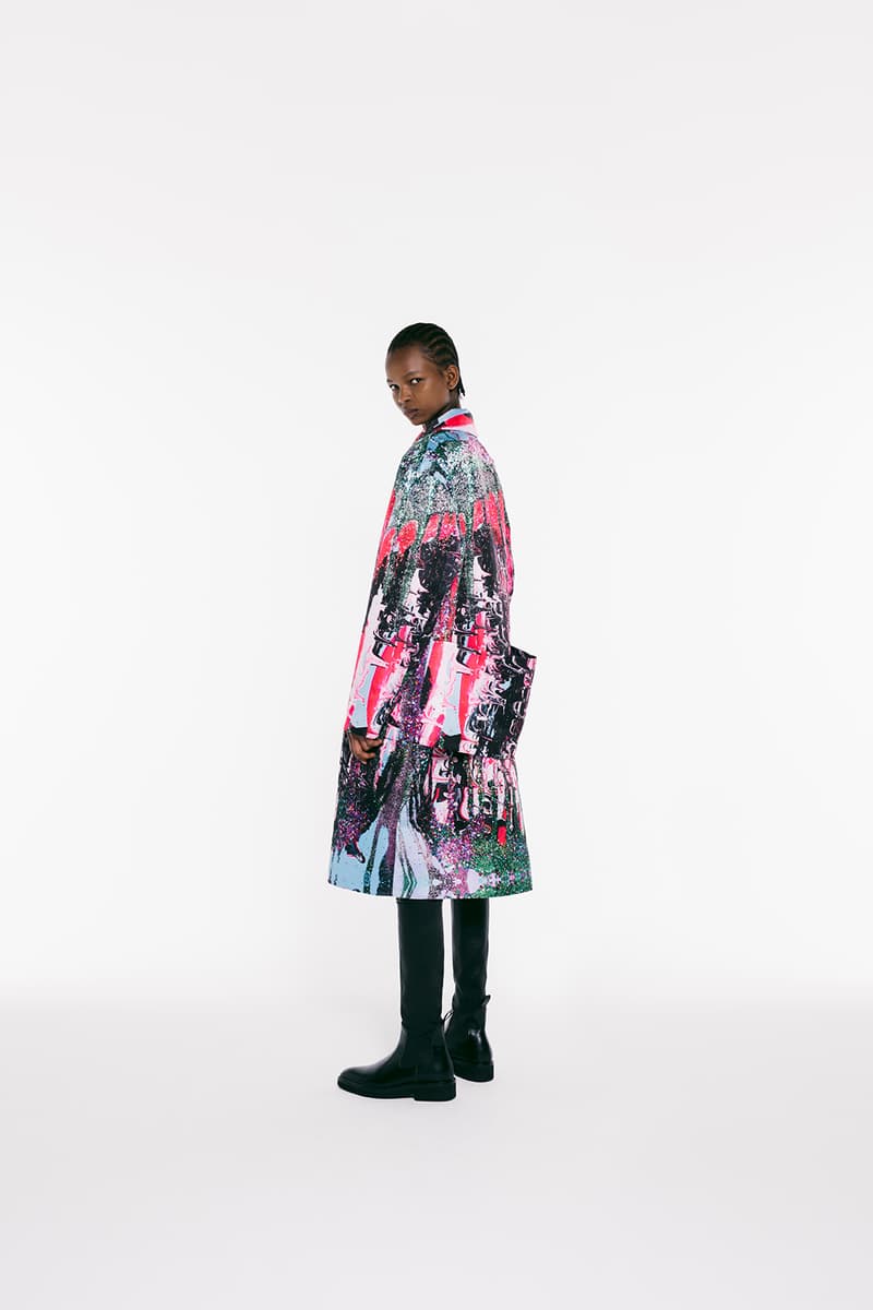 christopher kane spring summer 2021 collection london fashion week ldw lookbook art paintings