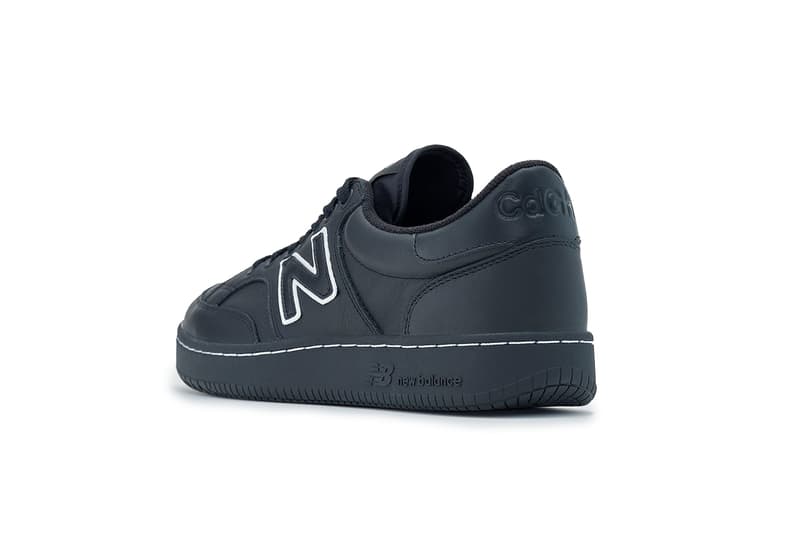 COMME des GARÇONS homme cdg new balance pro court cup collaboration sneakers white black release