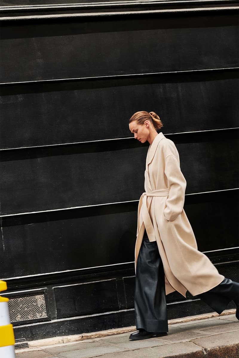 cos core by essentials fall winter minimal sustainable knitwear sweaters coats dresses