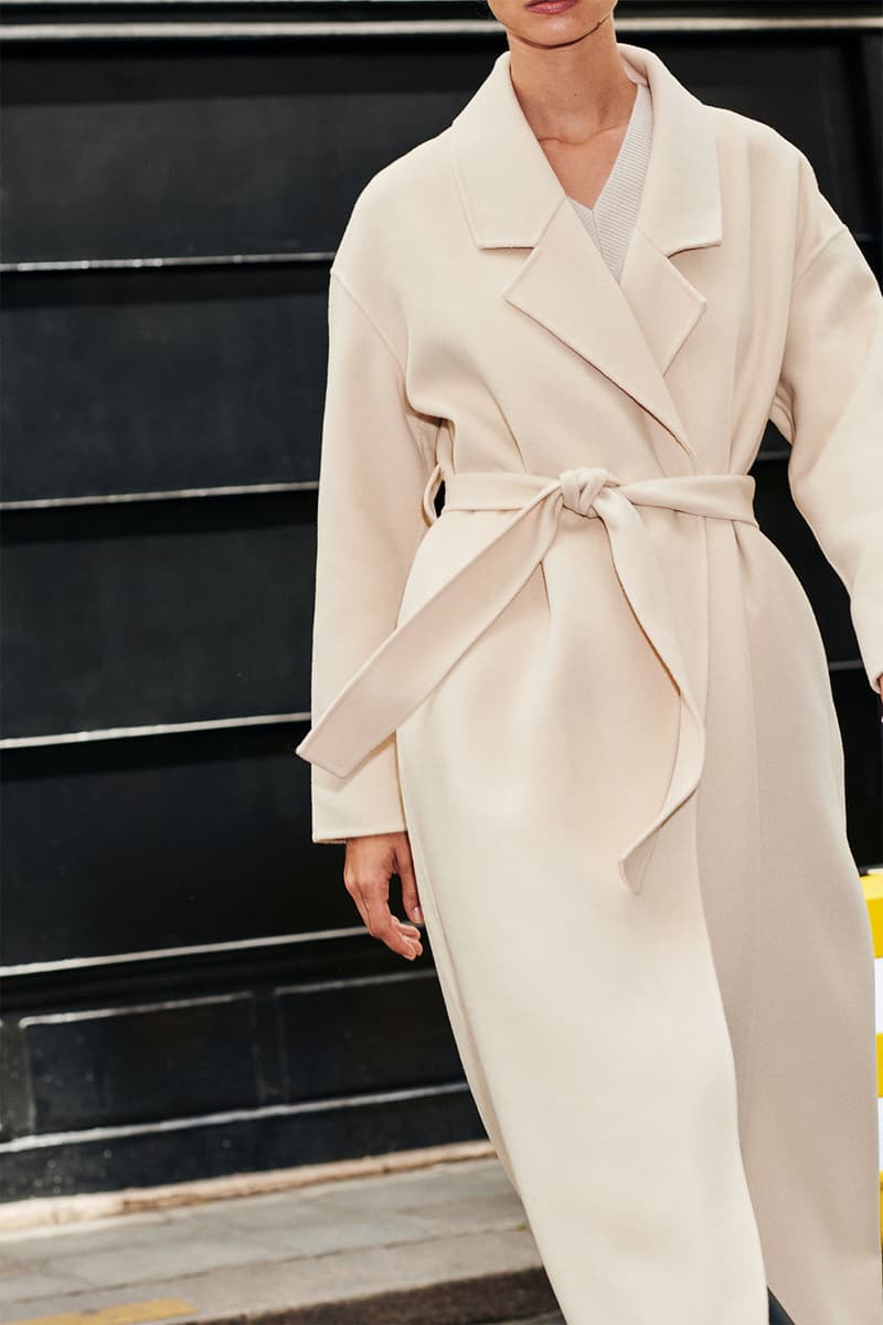 cos core by essentials fall winter minimal sustainable knitwear sweaters coats dresses