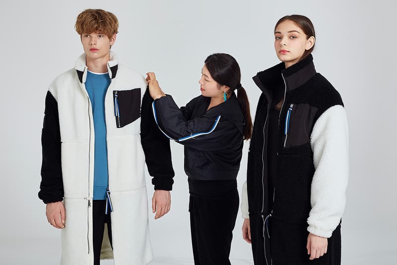 EDIT+ Fall/Winter 2020 Collection Lookbook Fleece Coat