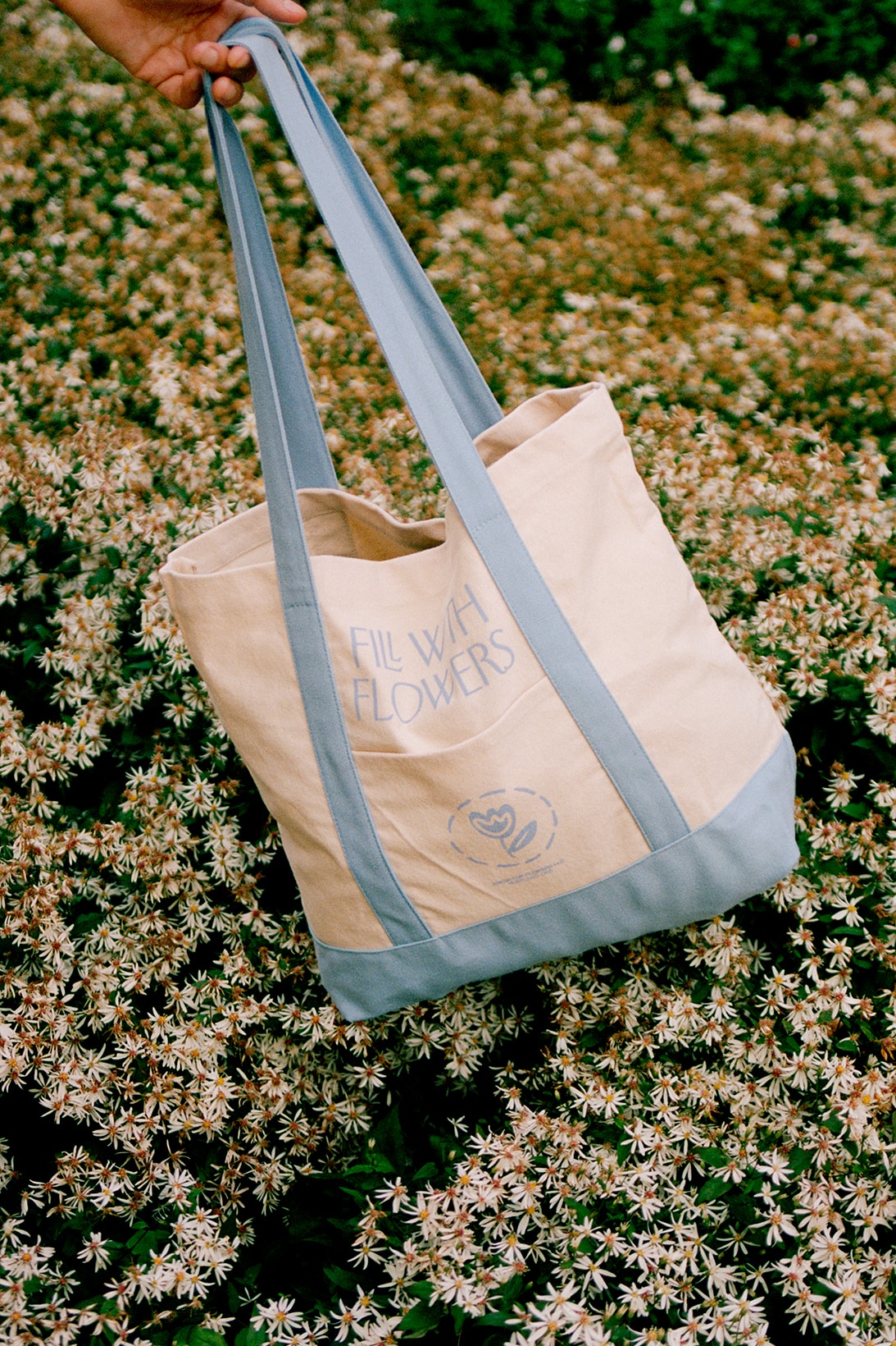 fresh cut flowers fall winter collection tees tote bags lookbook