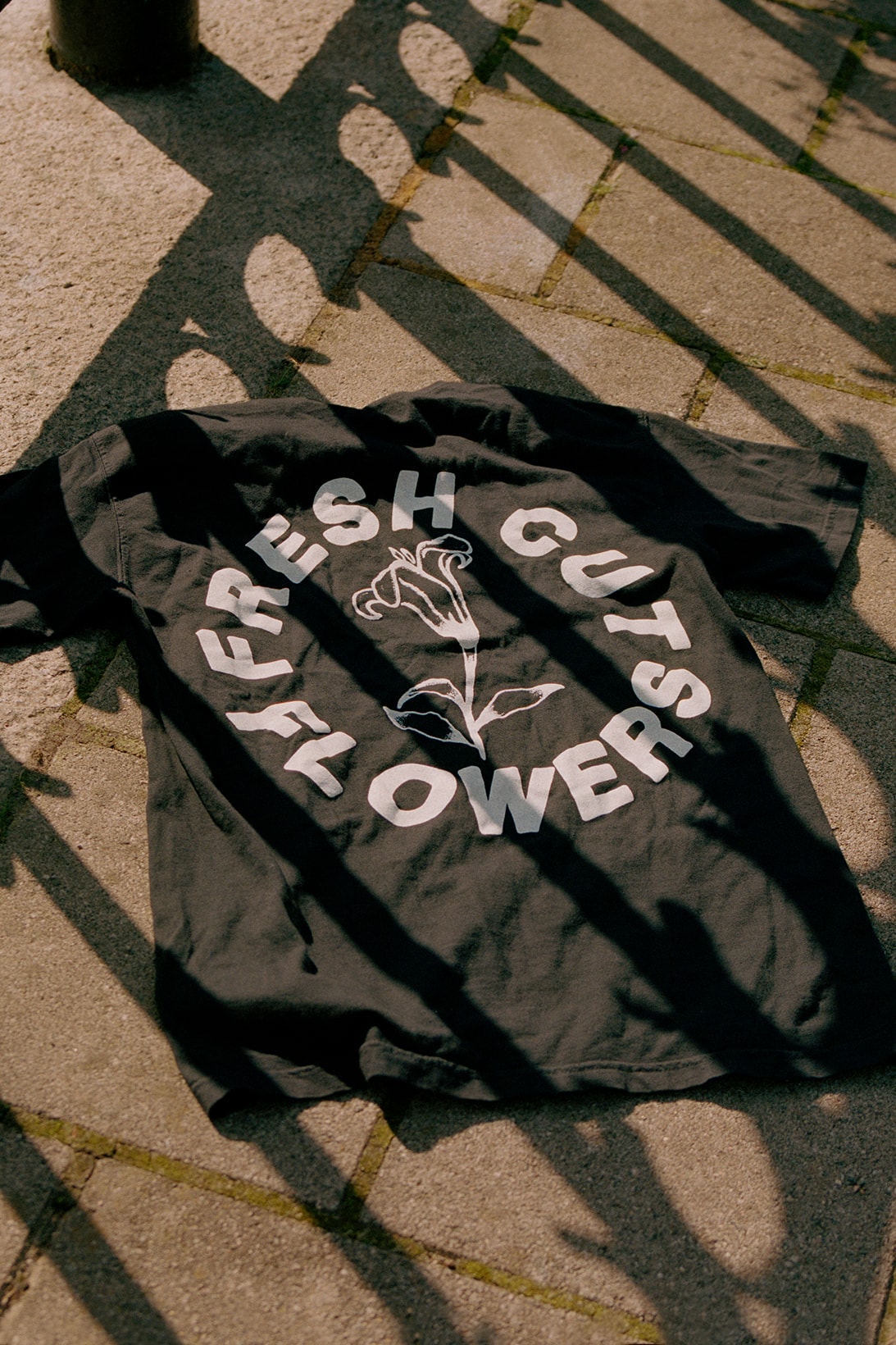 fresh cut flowers fall winter collection tees tote bags lookbook