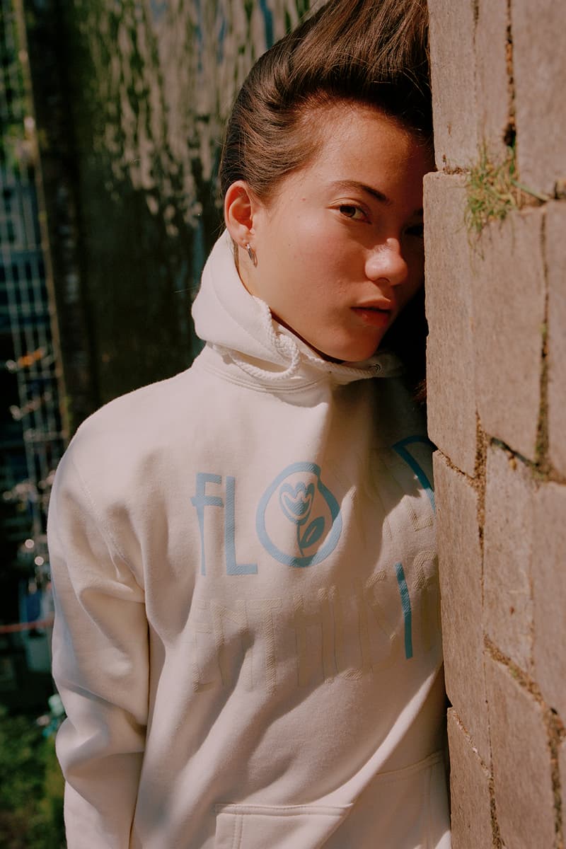 fresh cut flowers fall winter collection tees tote bags lookbook
