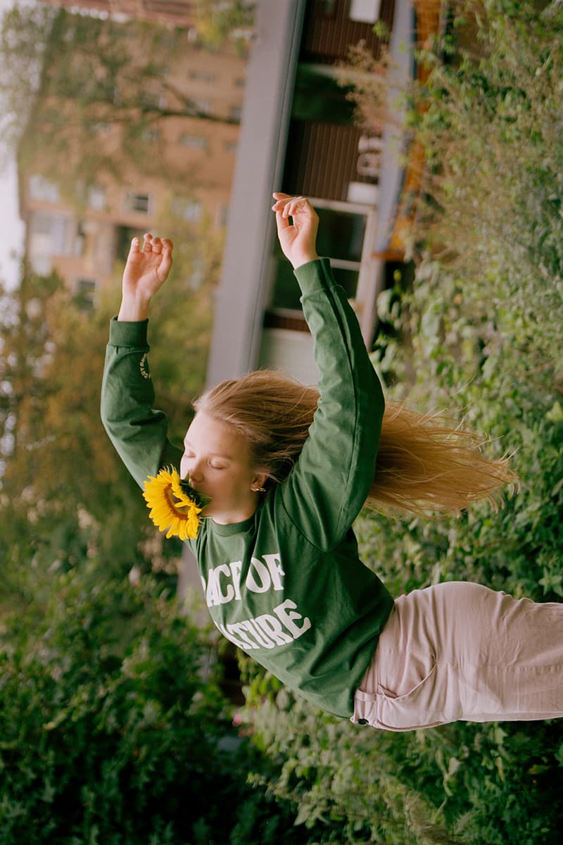 fresh cut flowers fall winter collection tees tote bags lookbook