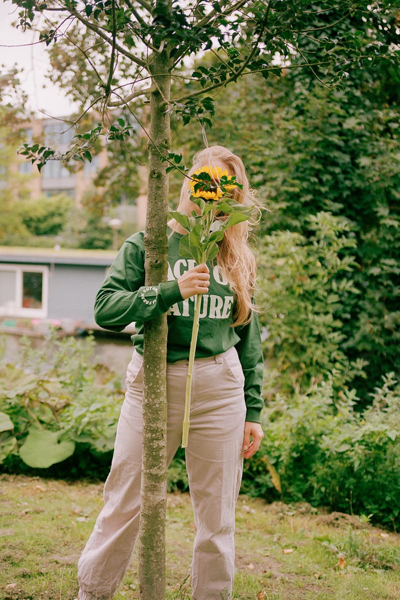 fresh cut flowers fall winter collection tees tote bags lookbook