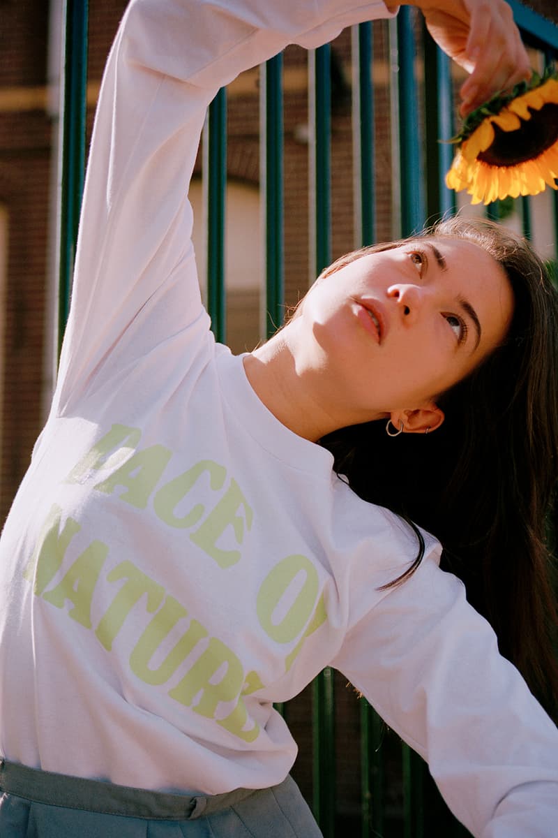 fresh cut flowers fall winter collection tees tote bags lookbook