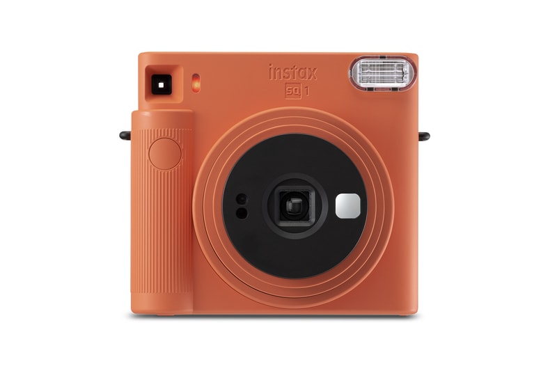 fujifilm instax square sq1 instant film camera photography pastel blue orange white