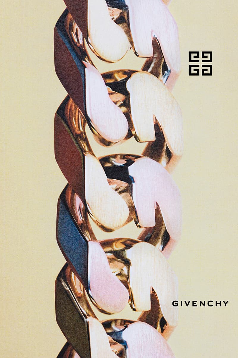 givenchy matthew williams playboi carti first visuals campaigns nick knight teaser 4g logo hardware chains padlocks