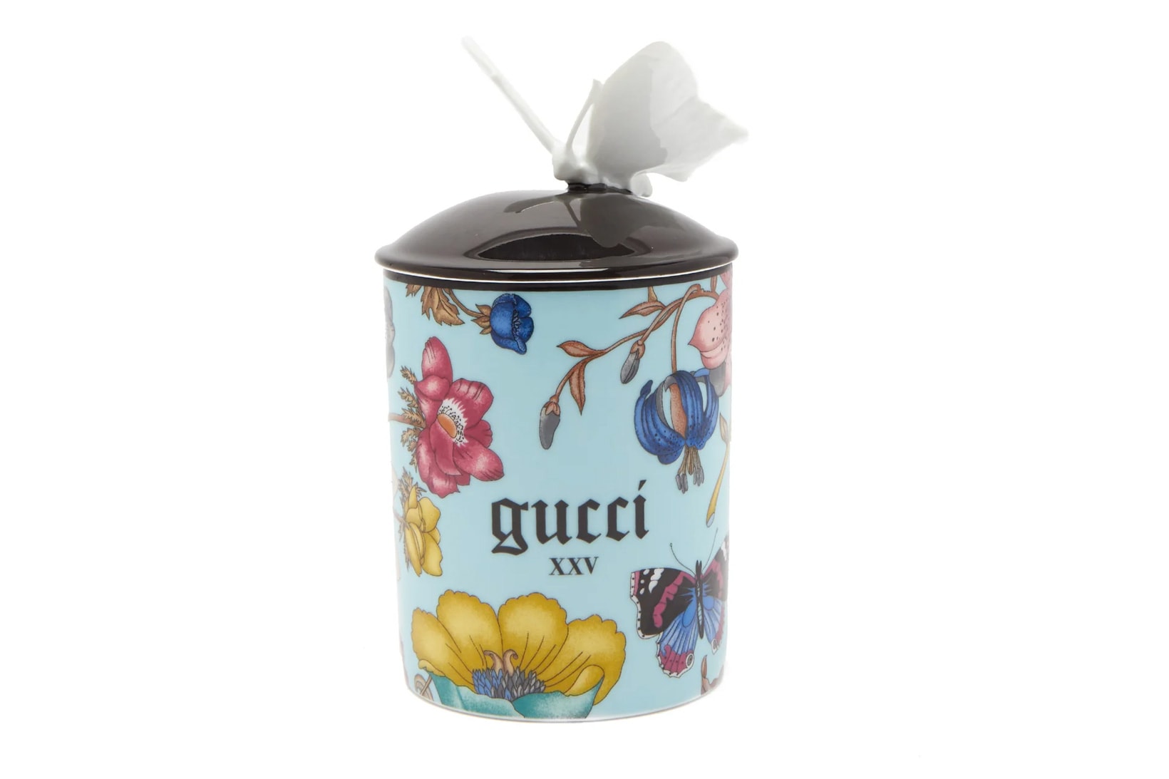 gucci home accessories souvenir from rome collection flora scented candles porcelain trinket jewelry boxes trays star eye mugs
