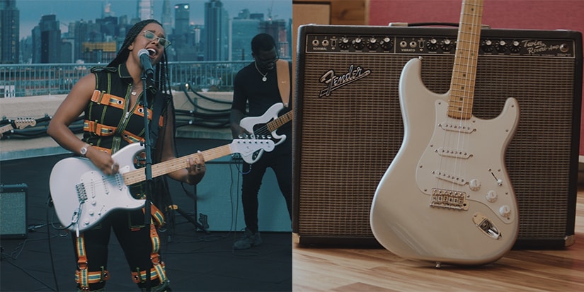 H E R X Fender Signature Stratocaster Guitar Hypebae