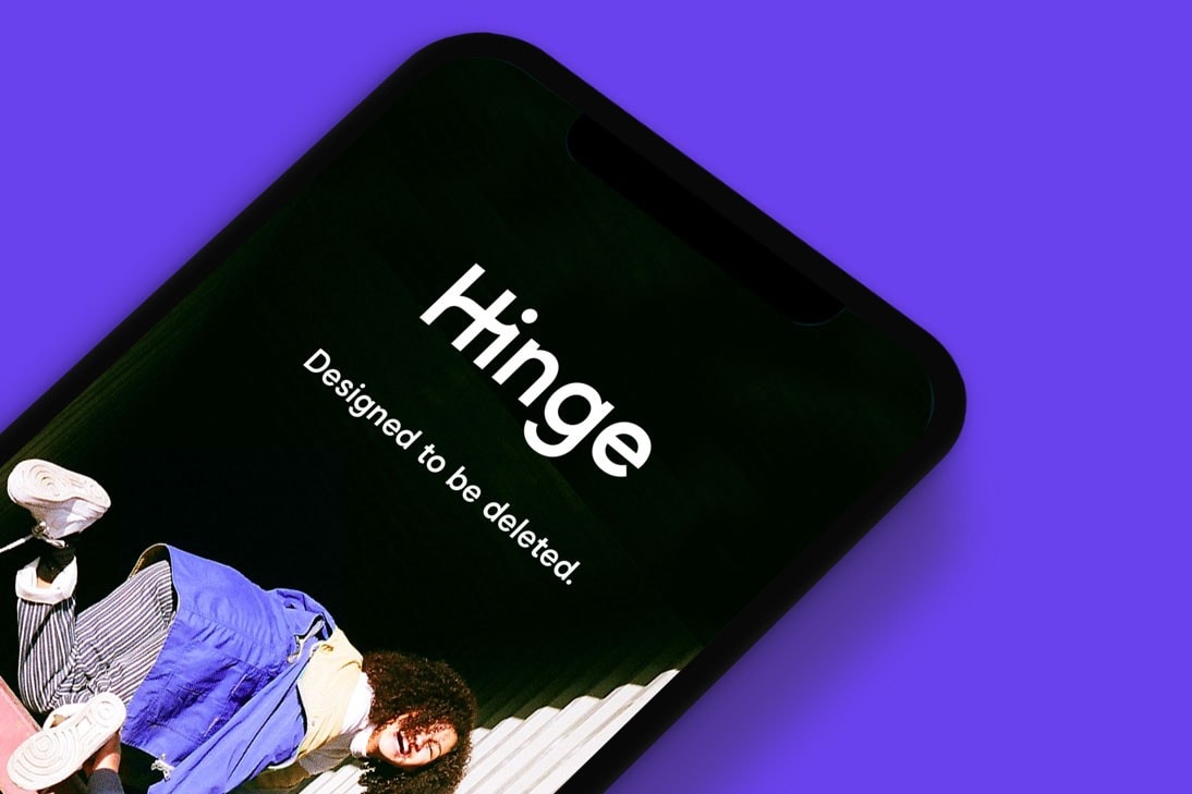 Hinge App Logo iPhone Screen