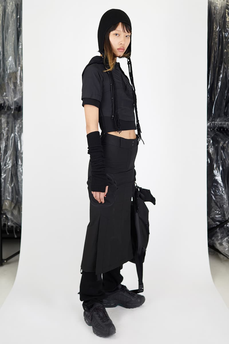 hyein seo fall winter collection lookbook dresses leggings skirts pants crop tops release info