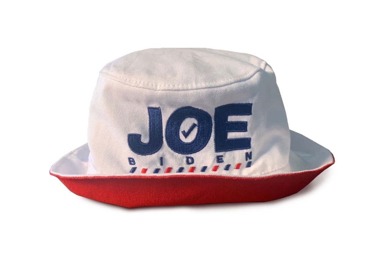 Joe Biden Campaign Merchandise Believe in Better Collection Victory Fund Thakoon Scarf Victor Glemaud Hat 