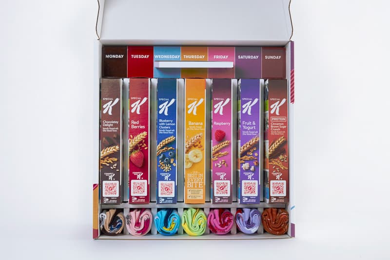 kelloggs special k socks blursday go away kit cereals planners week cinnamon brown sugar chocolate blueberry giveaway