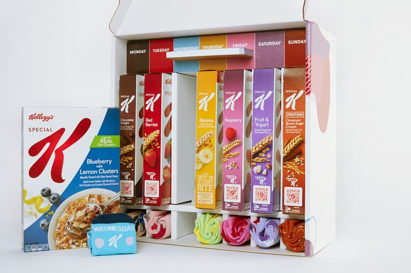 kelloggs special k socks blursday go away kit cereals planners week cinnamon brown sugar chocolate blueberry giveaway
