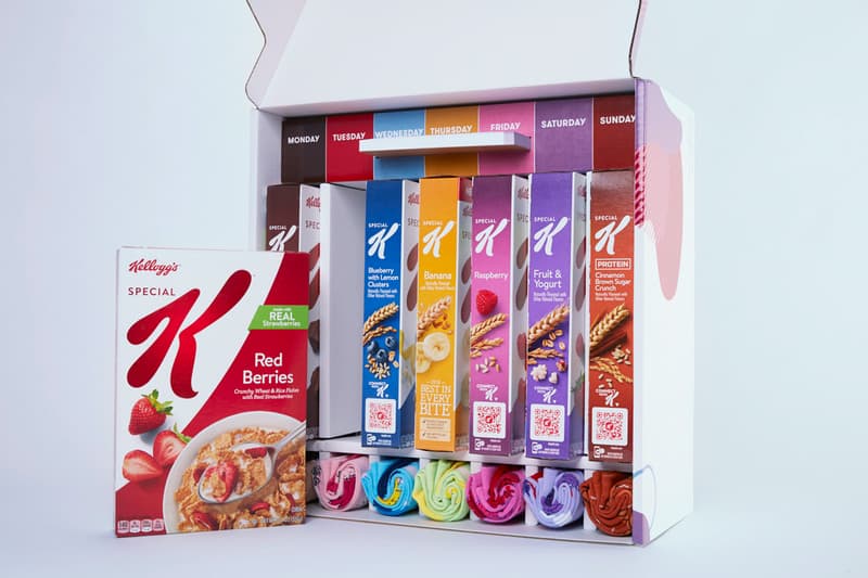 kelloggs special k socks blursday go away kit cereals planners week cinnamon brown sugar chocolate blueberry giveaway