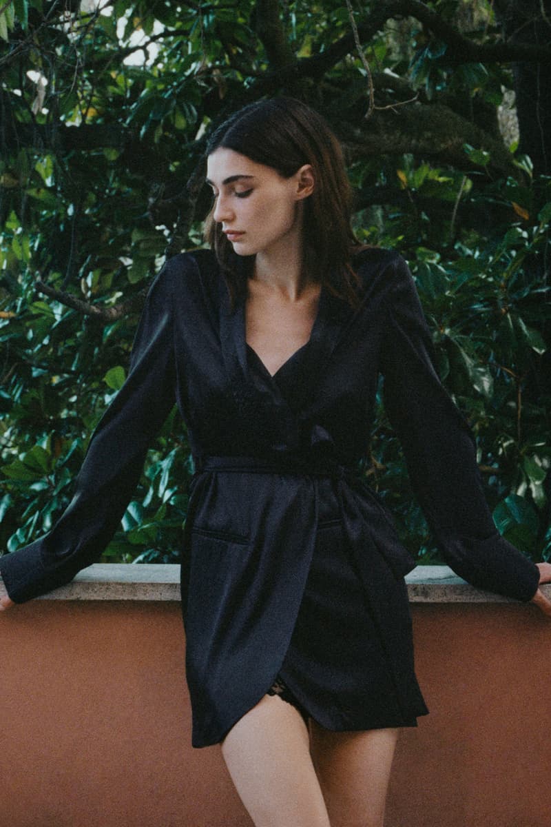 la perla fall winter collections lingerie bras underwear nightwear loungewear campaign