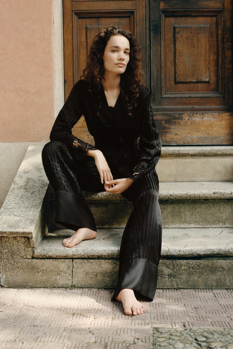 la perla fall winter collections lingerie bras underwear nightwear loungewear campaign