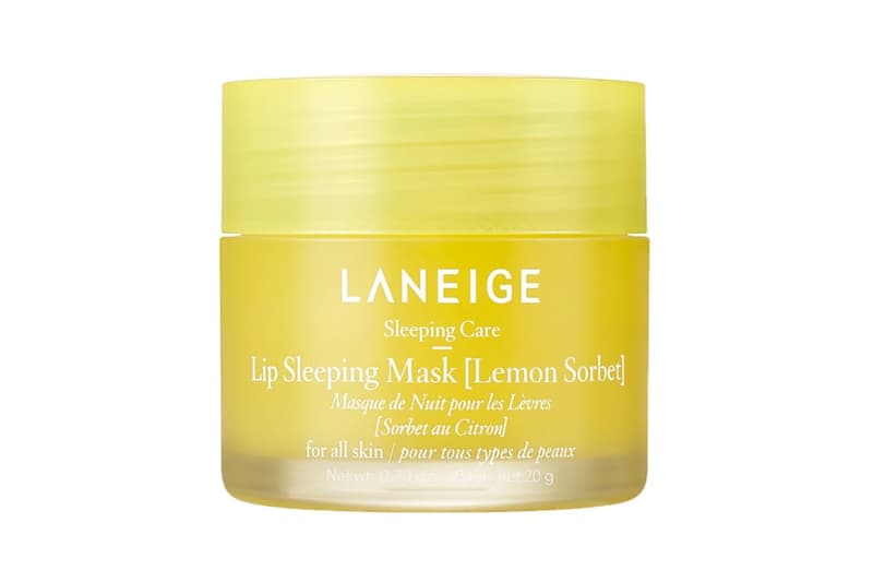 laneige lip sleeping mask lemon sorbet mint choco limited edition skincare k beauty