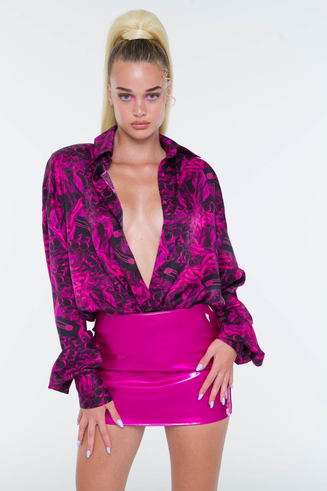 laquan smith spring summer 2021 lookbook 70s fashion dresses blouses bodysuits new york fashion week nyfw