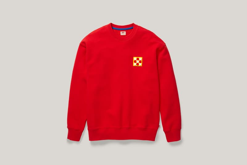 levis lego collaboration outerwear jackets hoodies tees baseplates