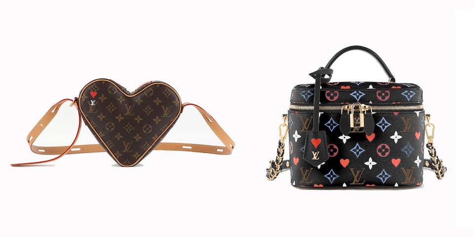 Louis Vuitton Updates Monogram Bag With Heart Suit