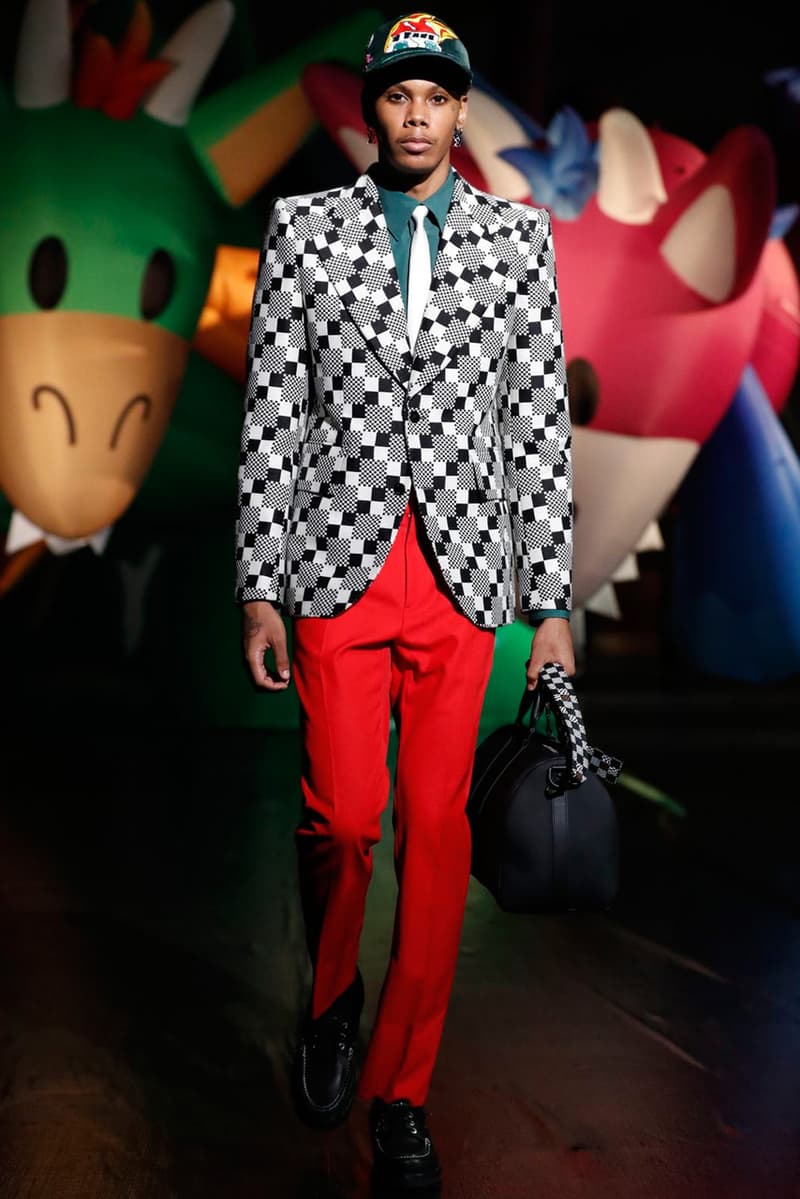 louis vuitton mens spring summer 2021 tokyo runway virgil abloh takashi miike japan message in a bottle