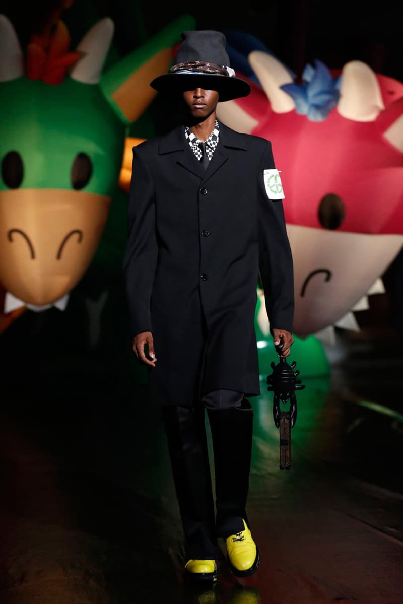 louis vuitton mens spring summer 2021 tokyo runway virgil abloh takashi miike japan message in a bottle