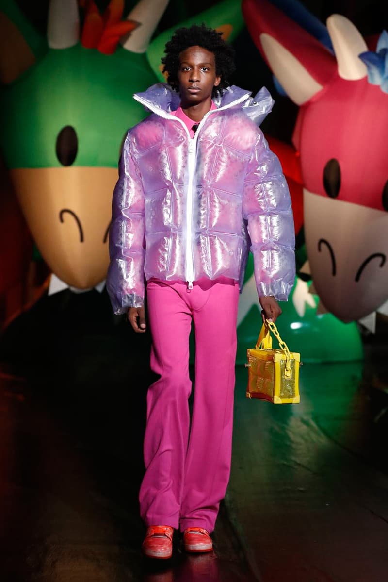 louis vuitton mens spring summer 2021 tokyo runway virgil abloh takashi miike japan message in a bottle