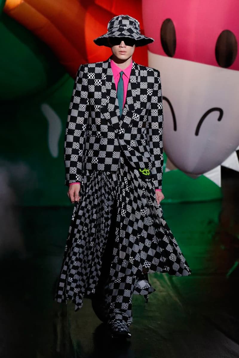 louis vuitton mens spring summer 2021 tokyo runway virgil abloh takashi miike japan message in a bottle