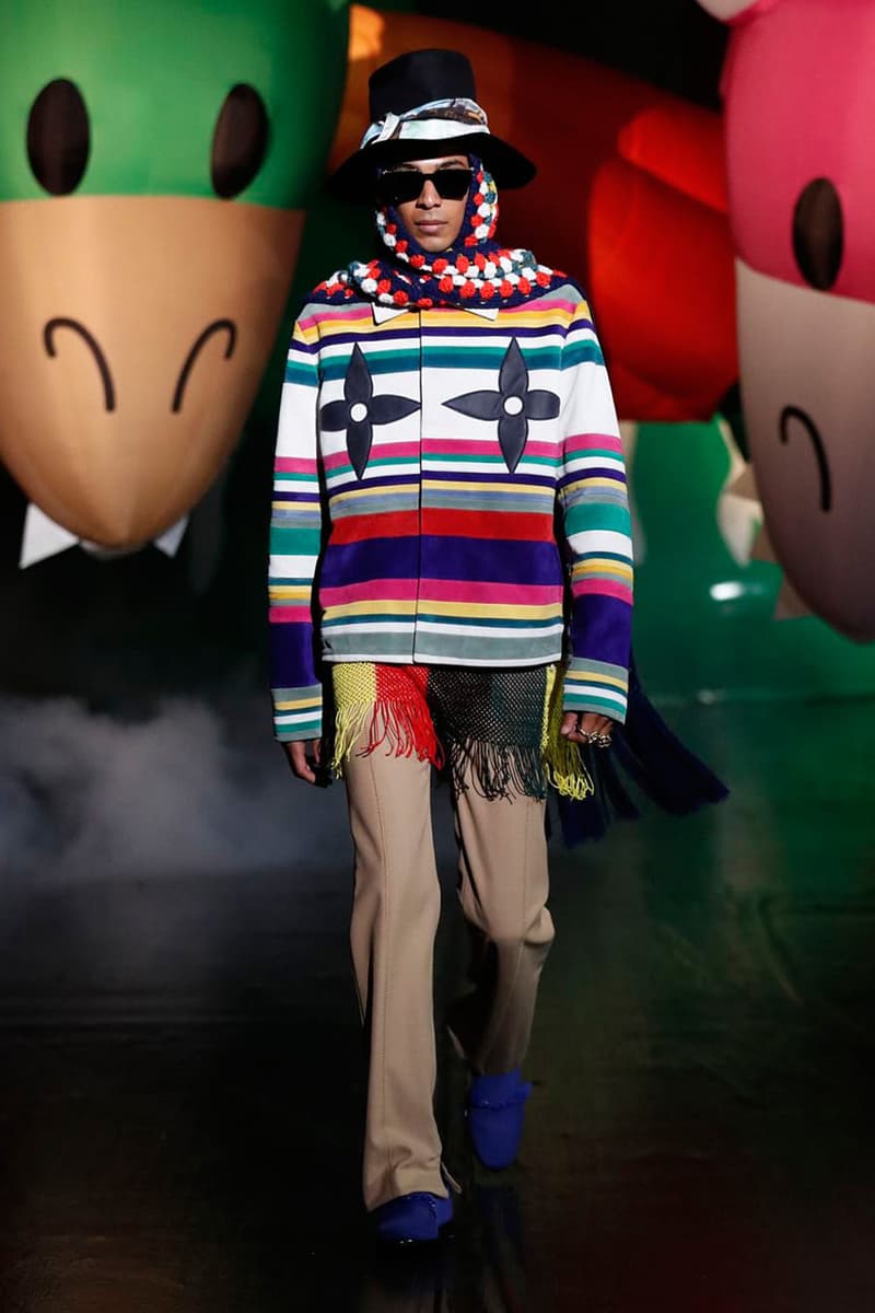 louis vuitton mens spring summer 2021 tokyo runway virgil abloh takashi miike japan message in a bottle