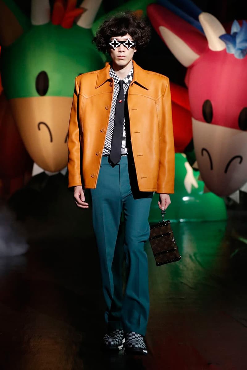 louis vuitton mens spring summer 2021 tokyo runway virgil abloh takashi miike japan message in a bottle