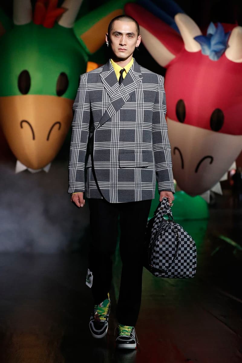 louis vuitton mens spring summer 2021 tokyo runway virgil abloh takashi miike japan message in a bottle