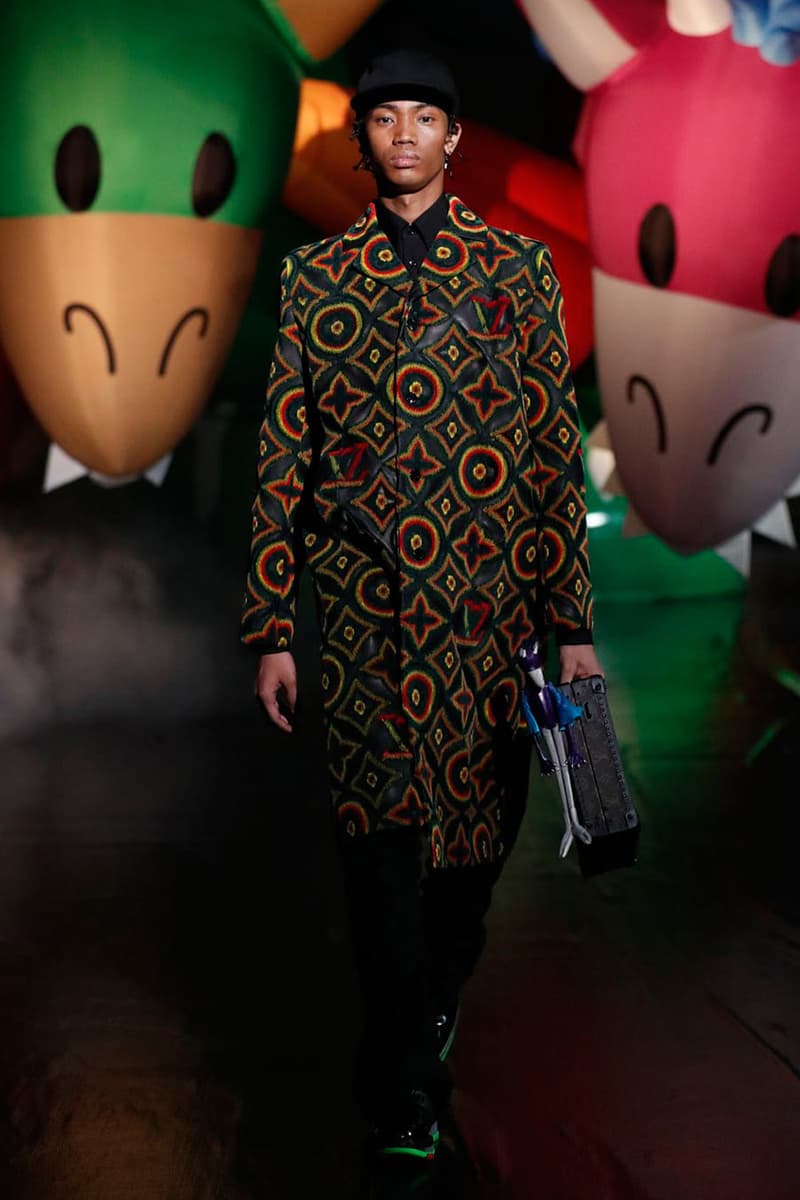 louis vuitton mens spring summer 2021 tokyo runway virgil abloh takashi miike japan message in a bottle